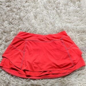 Athleta Coral Athletic Skirt